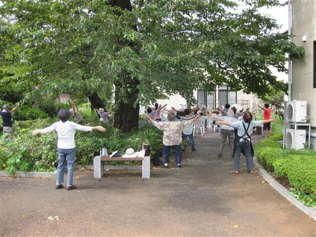 地域のラジオ体操